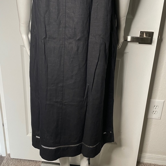 NWT Ann Taylor Linen Blend Short Sleeve Midi Dress - Picture 6 of 8